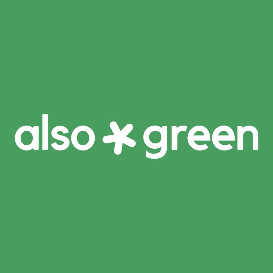 Also Green logo